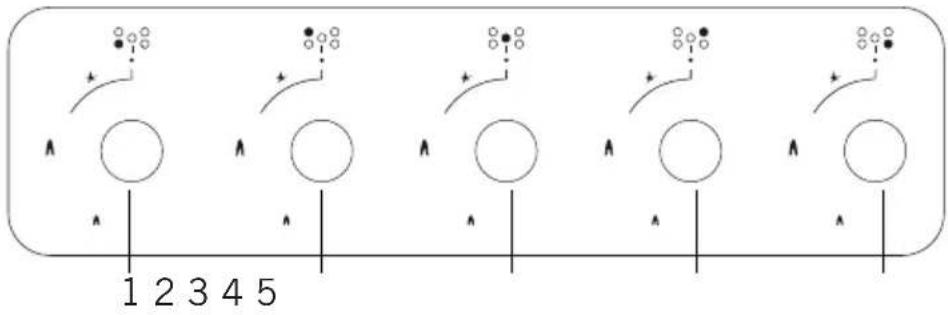 Meireles MVG 4642 N - Panel Visual De La Estufa De Mesa De 70-90 cm y 100 cm - 1