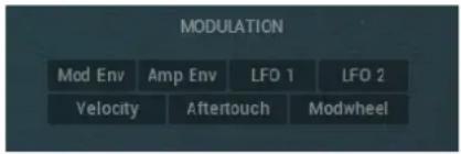 NATIVE INSTRUMENTS LO-FI GLOW - Modulation Controls - 1