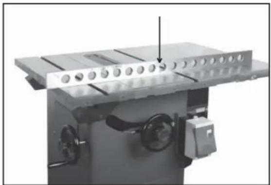 RIKON 10-110 - Installing the Optional Left Wing - 4