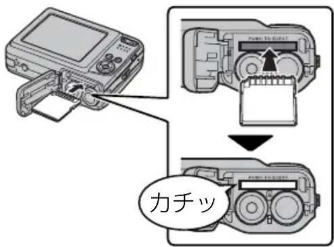 FUJIFILM FinePix AV250 - メモリーカードを入れます。 - 1