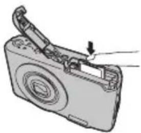 FUJIFILM FinePix JX600 - ・メモリーカードを取り出す - 1