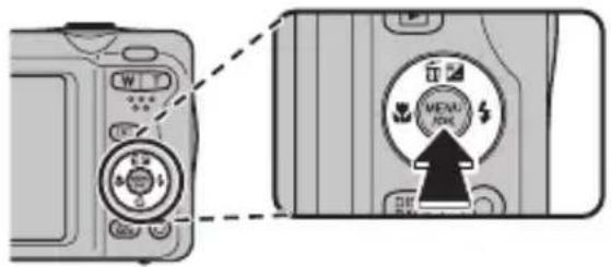 FUJIFILM FinePix JX680 - MENU/OK ボタンを押します。 - 1