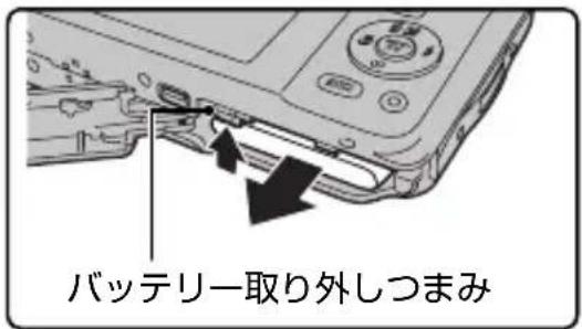 FUJIFILM FinePix JX680 - ・バッテリーを取り出す - 1
