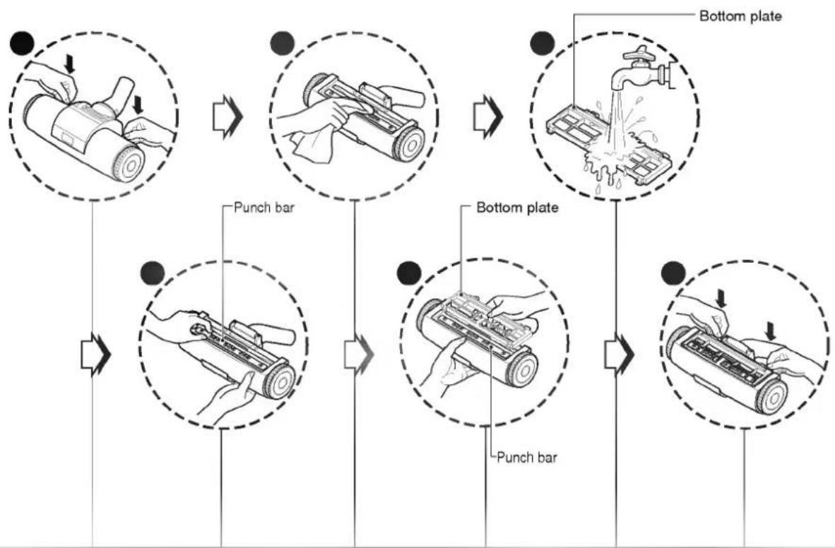 LG V-C7070CEU - User's guide for ultra punch vacuum nozzle Cleaning Vacuum Nozzle for Bedding - 3