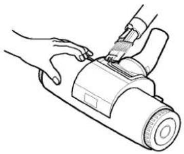 LG V-C7070CEU - User's guide for ultra punch vacuum nozzle Cleaning Vacuum Nozzle for Bedding - 1
