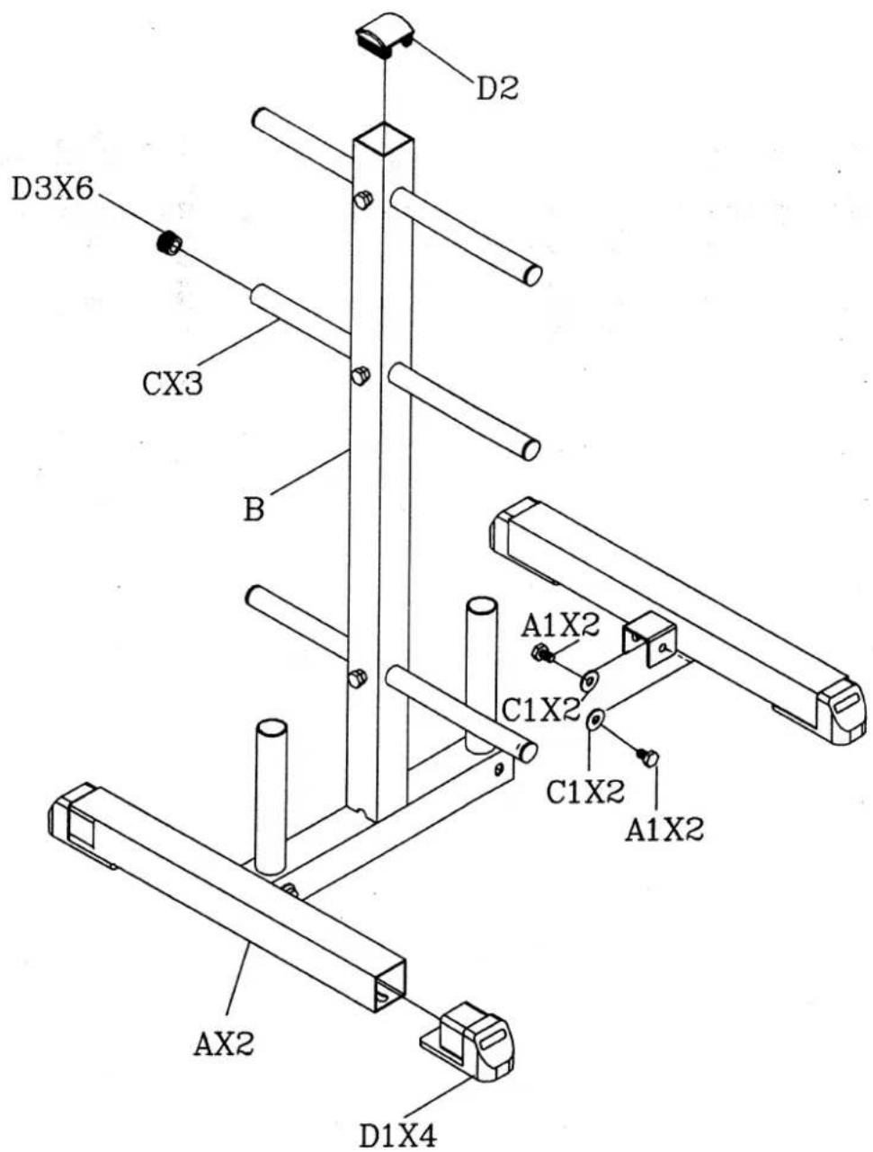 D3X6 CX3 B D2 A1X2 C1X2 C1X2 A1X2 AX2 D1X4
