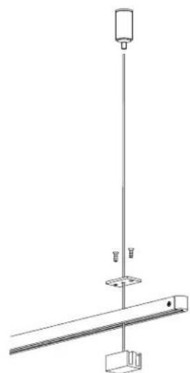 Sonneman Suspenders SLS0157 - Cable Ceiling Hanger Assembly: - 2