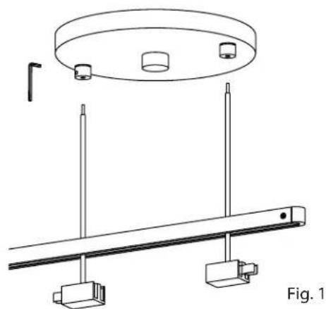Sonneman Suspenders SLS0157 - Single Cord Power Feed Hanger: - 1