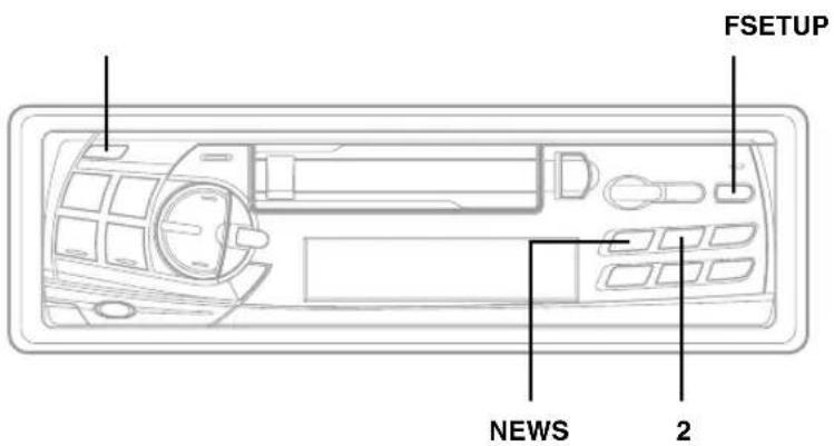 ALPINE TDM-7482R - RDS-mottagning - 1