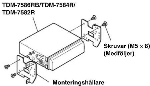 ALPINE TDM-7482R - Löstagning - 2