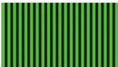 Green and black vertical striped pattern with no text or symbols