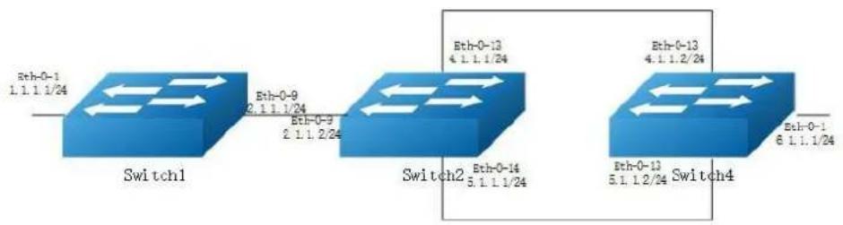 AIRLIVE L3D-2TX4806-40GF - Configure PBR and BFD linkage - 1