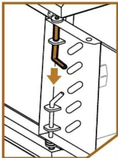 Auray SVRK-9U-S - Attaching the Door - 3