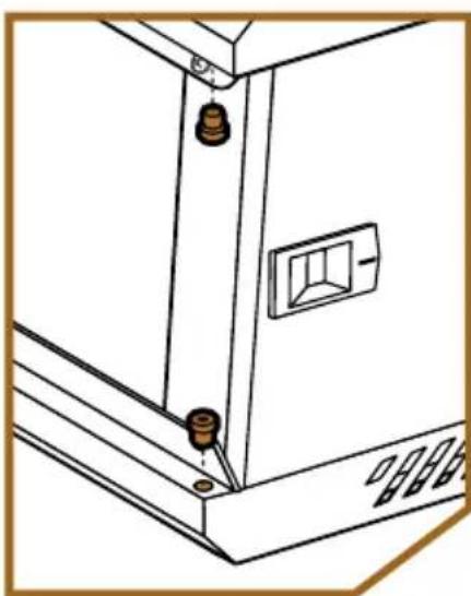 Auray SVRK-9U-S - Attaching the Door - 1