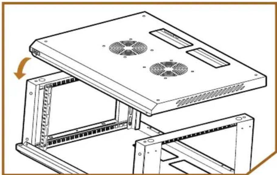 Auray SVRK-9U-S - Assembling the Rack - 7