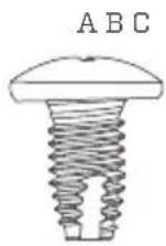 Auray SVRK-9U-S - Screw Identifier - 1