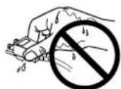 EIZO FlexScan L465 - Do not touch the plug with wet hands. - 1