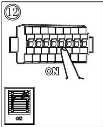 (⑫) ON ON
