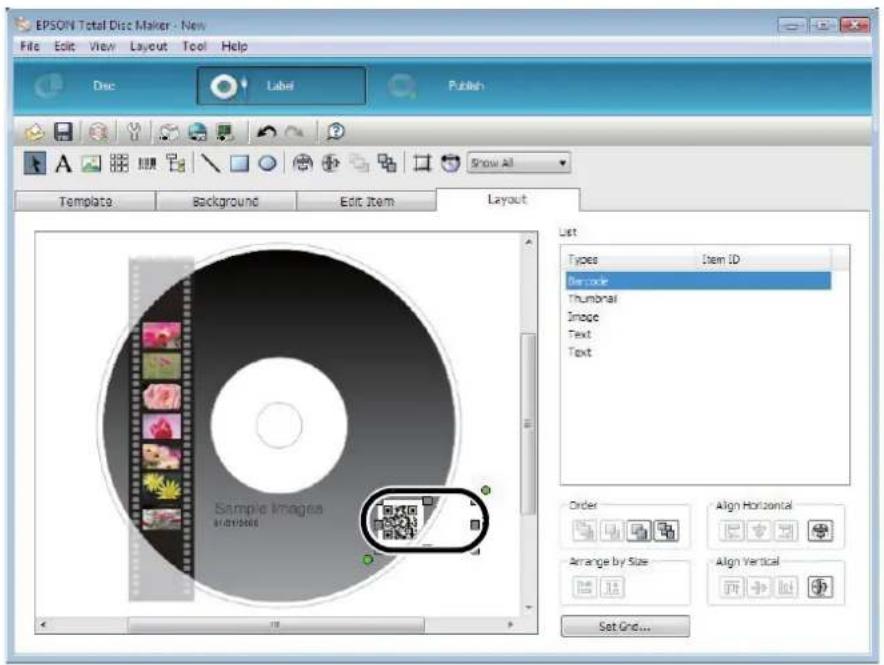 EPSON PP-100N - Adjusting layout - 1