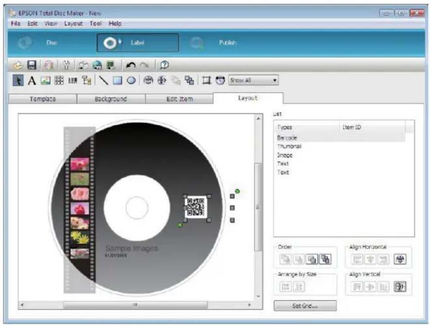 EPSON PP-100N - Adjusting layout - 3