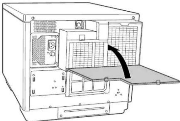 EPSON PP-100N - Close the filter cover. - 1