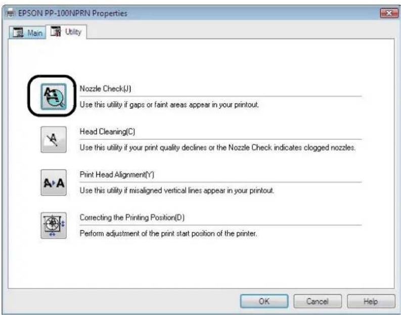 EPSON PP-100N - Running it from a PC - 1