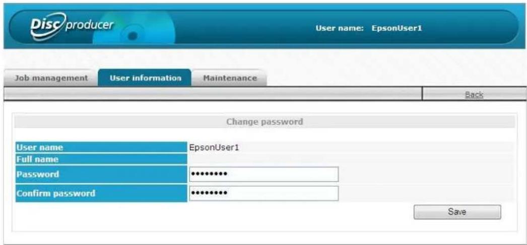 EPSON PP-100N - Changing password - 4