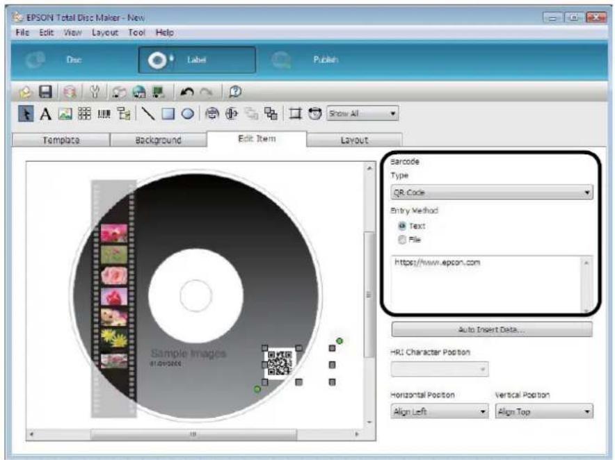 EPSON PP-100N - Select [Type] and [Entry Method]. - 1