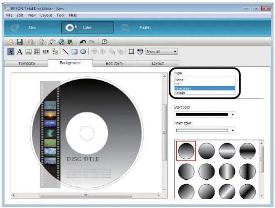 EPSON PP-100N - Select [Type]. - 1