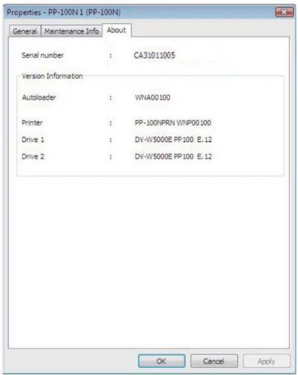 EPSON PP-100N - (Properties) screen - 3