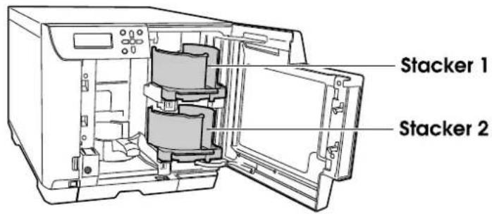 EPSON PP-100N - Stacker 1/Stacker 2 - 1