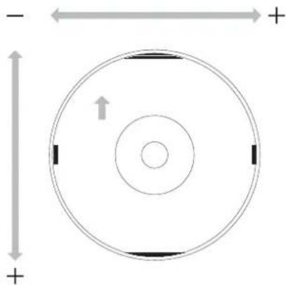 EPSON PP-100N - Click [Finish] if the lines on the top, bottom, left and right are evenly printed on the label surface. If they are not printed evenly, adjust the alignment in one of the following ways. - 1