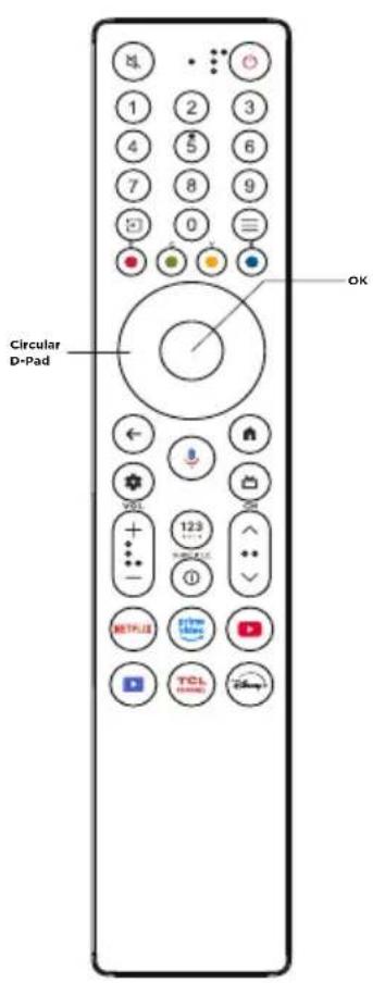 TCL 85MQLED75K - Fjärrkontroll - 1