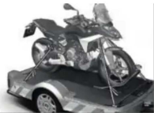 BMW F 450 GS (2025) - SÄTTA FAST MOTORCYKELN FÖR TRANSPORT - 1