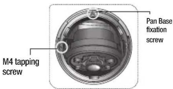 Pan Base fixation screw M4 tapping screw