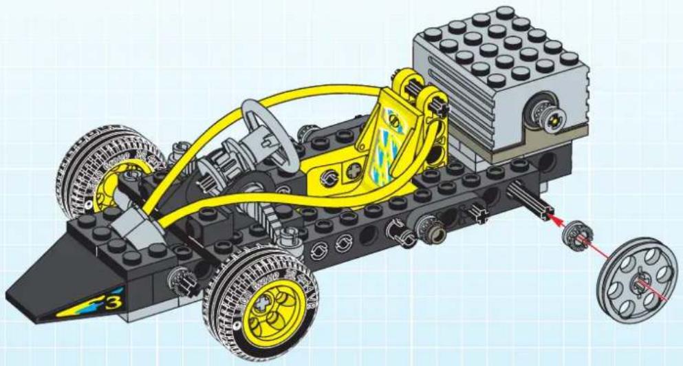 LEGO ROUGH CAR - Technic - 96