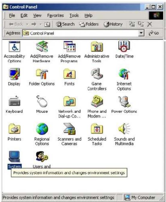 MOTOROLA SBG1000 - Removing the USB Driver from Windows 2000 - 1