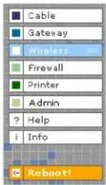 MOTOROLA SBG1000 - Wireless > STATISTICS page - 1