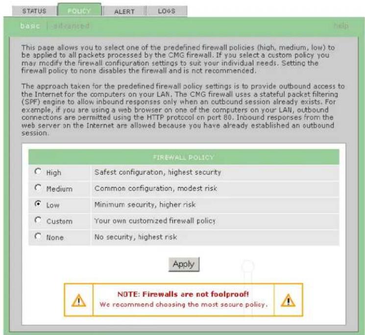 MOTOROLA SBG1000 - Caution! - 3