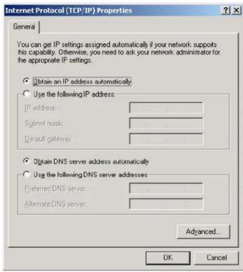 MOTOROLA SBG1000 - Configuring TCP/IP in Windows 2000 - 8