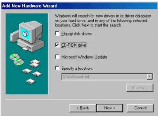 MOTOROLA SBG1000 - Setting Up a USB Driver in Windows 98 - 3