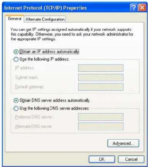 MOTOROLA SBG1000 - Configuring TCP/IP in Windows XP - 7