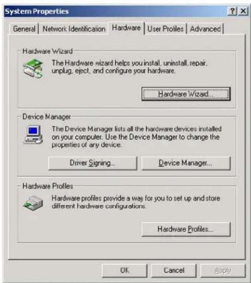 MOTOROLA SBG1000 - Removing the USB Driver from Windows 2000 - 2