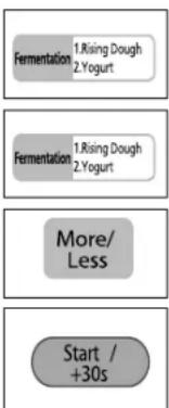 SAMSUNG CE116 - Using the Fermentation Feature - 1