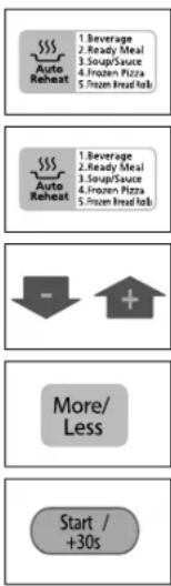 SAMSUNG CE116 - Using the Auto Reheat Feature - 2