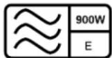 SAMSUNG CE116 - Microwave Symbols - 1