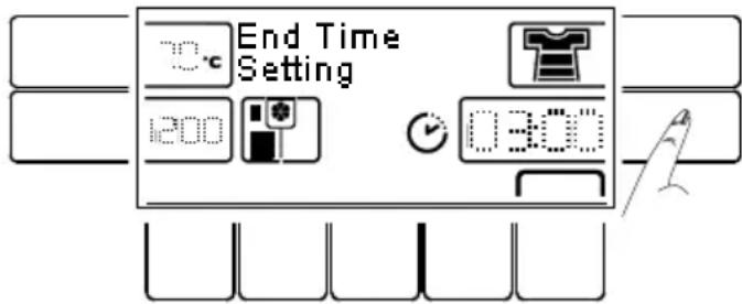 End Time Setting 1200 0300
