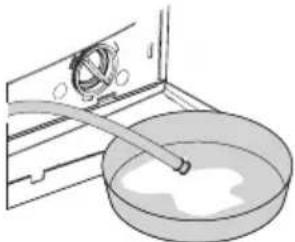 BLOMBERG WNF 8543 SE20 - Източване на остатъчна вода и почистване на филтъра на помпата. - 3