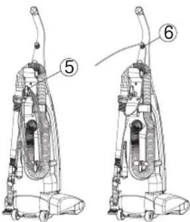 HITACHI CV80DC - HANDLE POSITION - 4