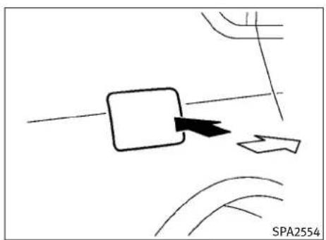 INFINITI Q60 Coupe (2010) - FUEL-FILLERDOOR - 1